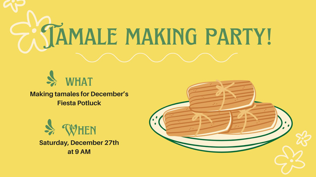 Tamale Making Party