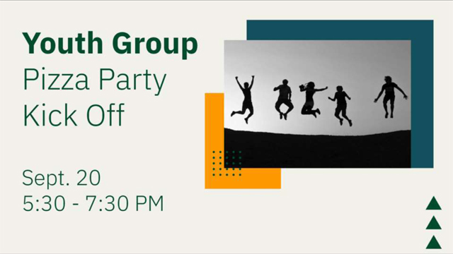 Youth Group Pizza Party Kick Off